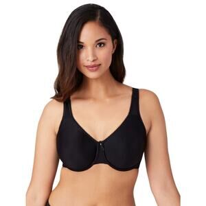 Wacoal Black Basic Beauty Spacer Full Coverage Underwire T-Shirt Bra Size 42G